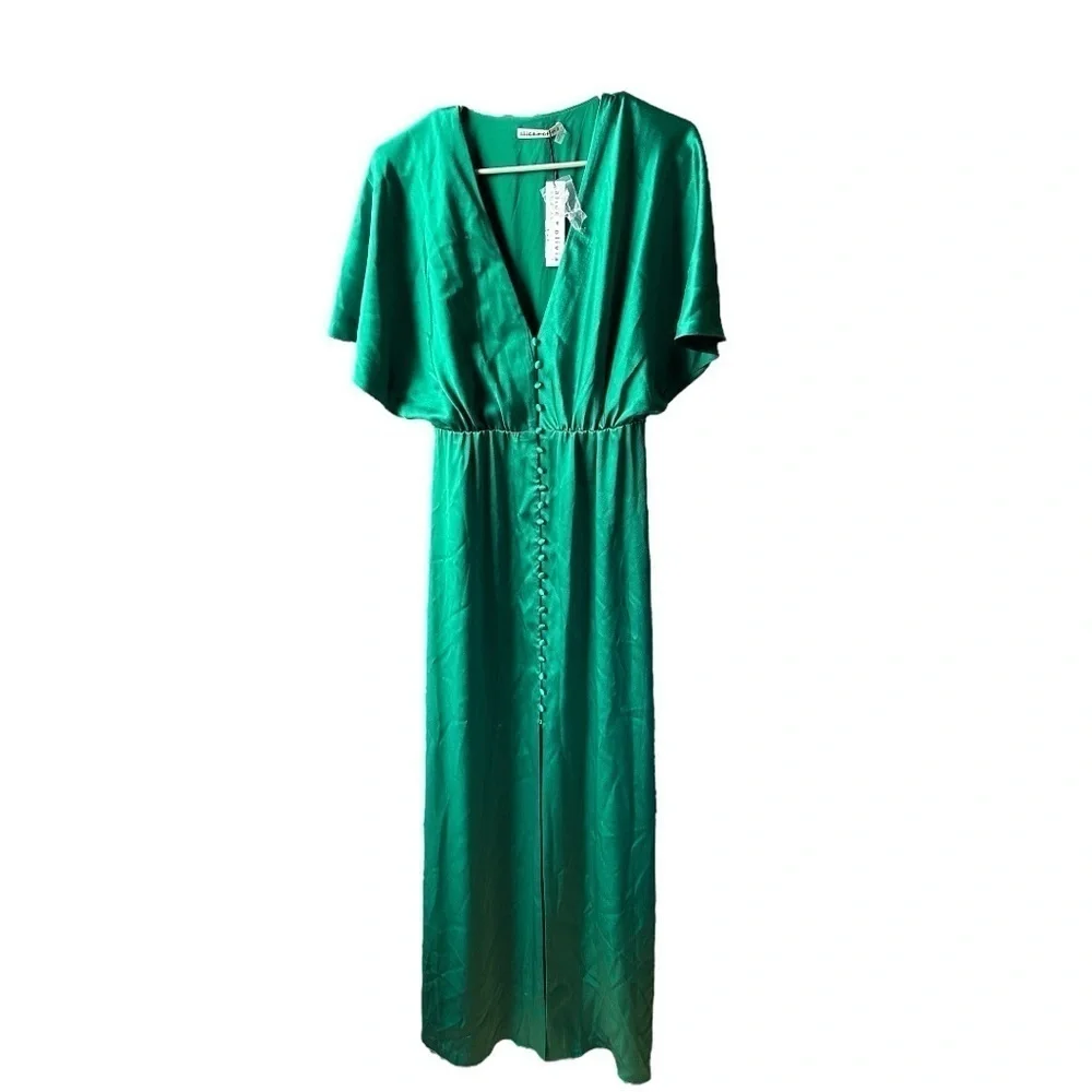 NWT Alice + Olivia Davida Midi Dress